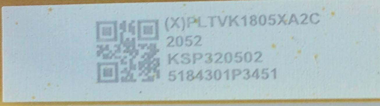 KIT DE TARJETAS PARA TV INSIGNIA / NUMERO DE PARTE MAIN 317GAAMBB75CVT / TD.T950.67 / NUMERO DE PARTE FUENTE PLTVK1805XA2C / (X)PLTVK1805XA2C / 715G8098-P01-000-002S / PANEL TPT315B5-1A072.L REV:S23B / DISPLAY ST3151A07-2 VER.2.3 / MODELO NS-32DF310NA19 - Imagen 5